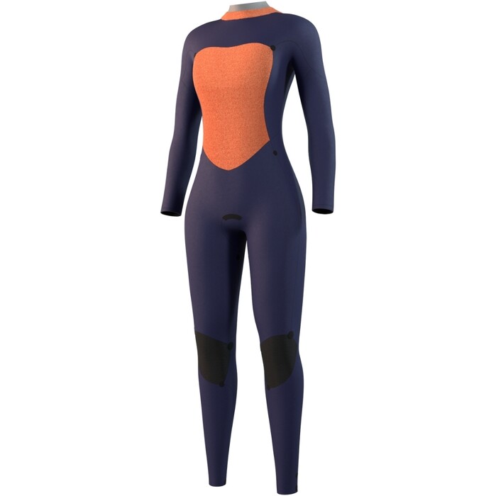 2025 Mystic Womens Star 4/3mm Back Zip Wetsuit 35000.250055 - Black